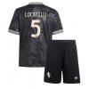 Baby Fußballbekleidung Juventus Manuel Locatelli #5 3rd Trikot 2025-26 Kurzarm (+ kurze hosen)